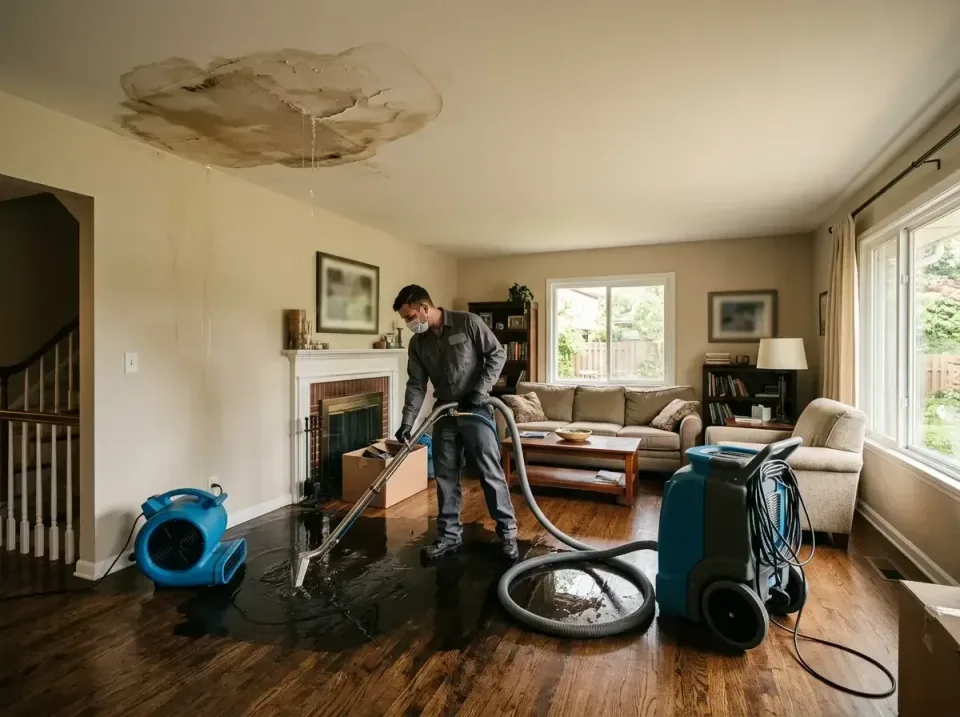 attic-pipe-burst-ceiling-drip-008 — frequently asked questions, Water Damage Restoration & Carpet Care in Moberly, MO